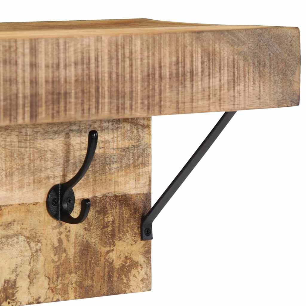 Porte-Manteau Mural Bois Massif