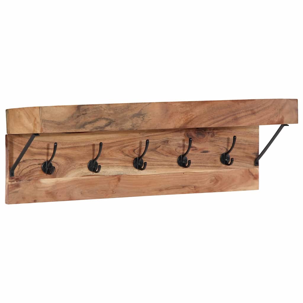 Porte-Manteau Mural Bois Massif