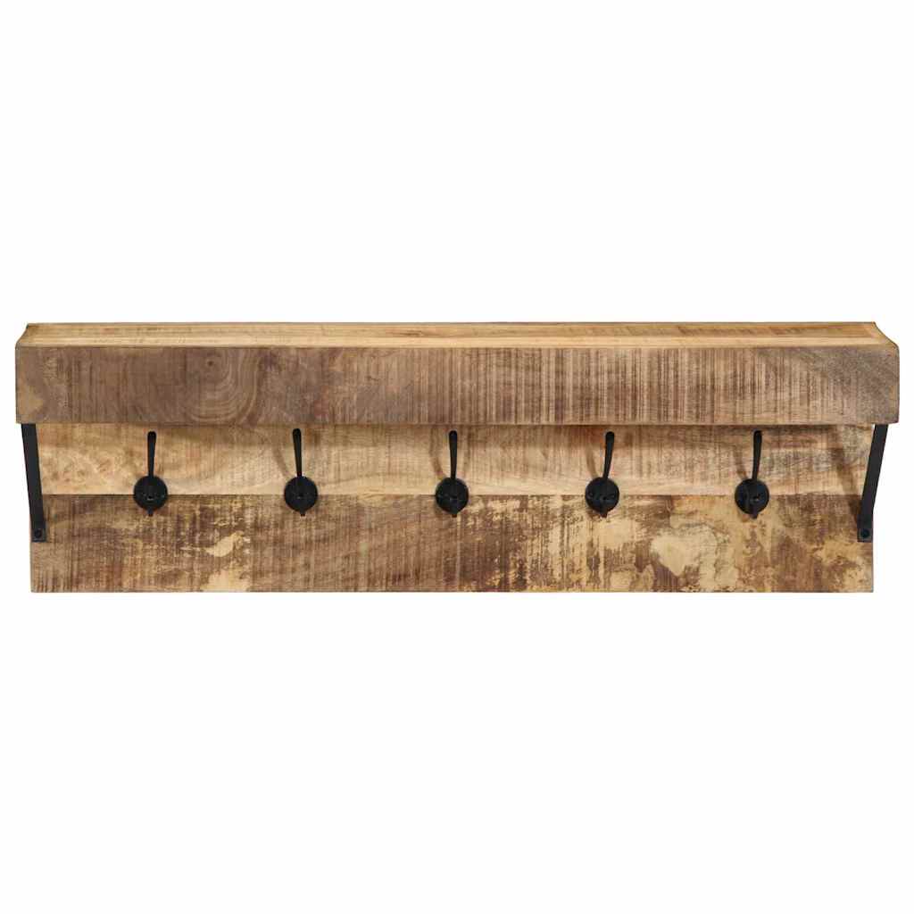 Porte-Manteau Mural Bois Massif