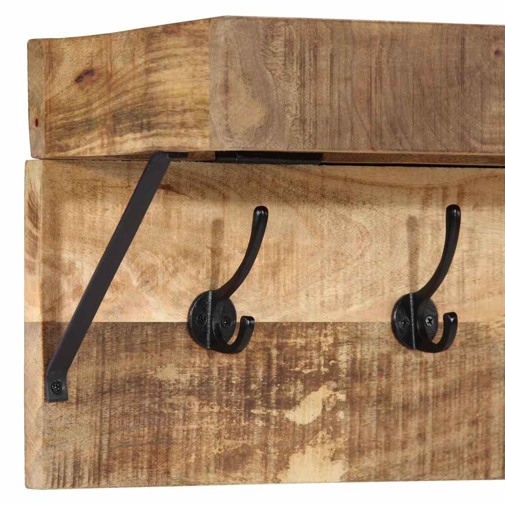 Porte-Manteau Mural Bois Massif