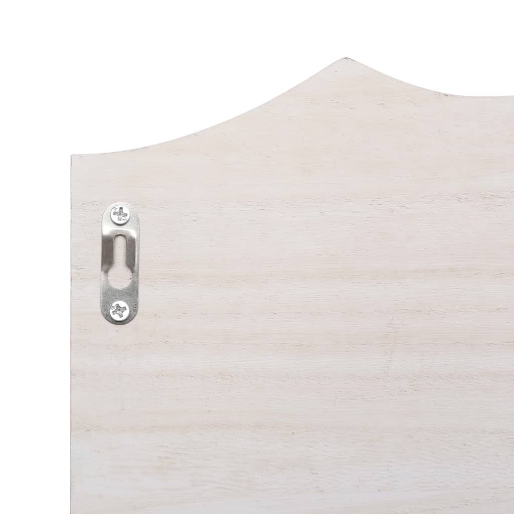 Porte-Manteau Mural Bois Blanc
