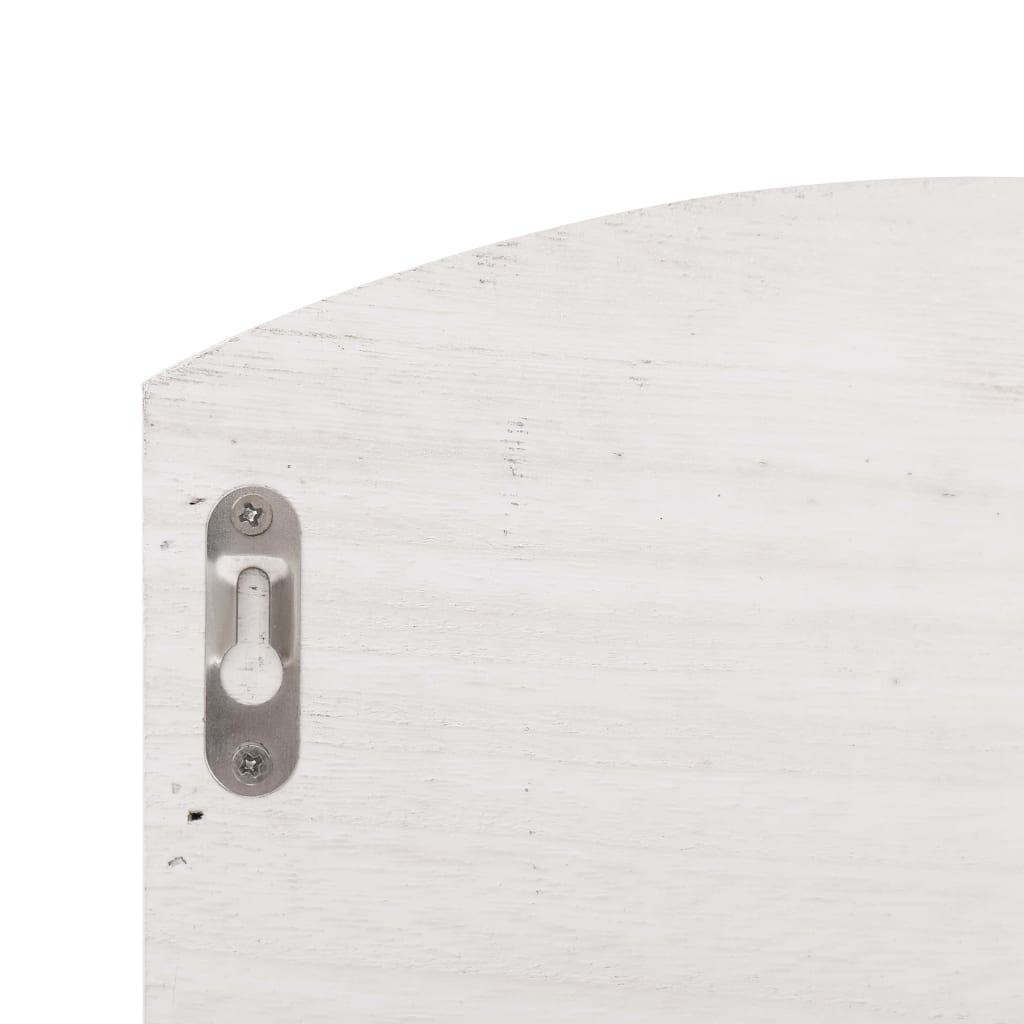 Porte-Manteau Mural Bois Blanc