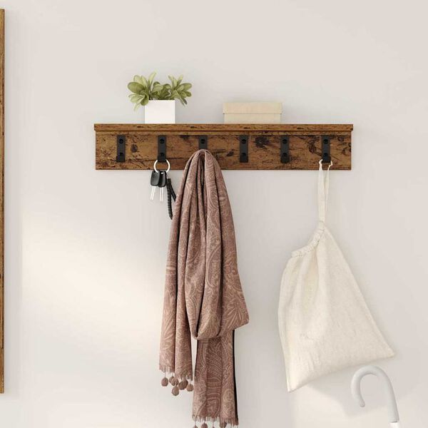 Porte-Manteau Mural Bois