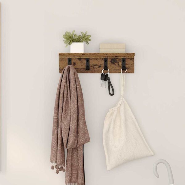 Porte-Manteau Mural Bois