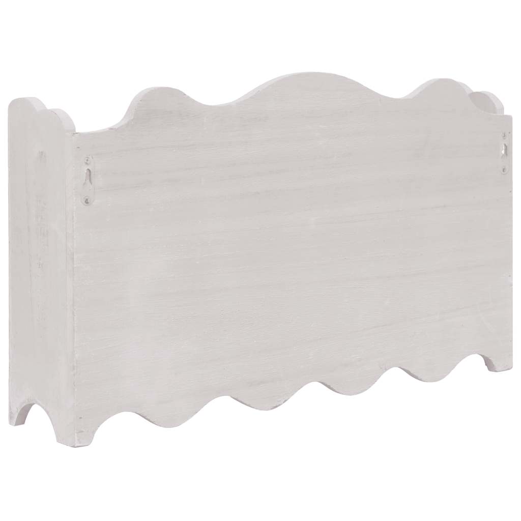 Porte-Manteau Mural Bois Blanc