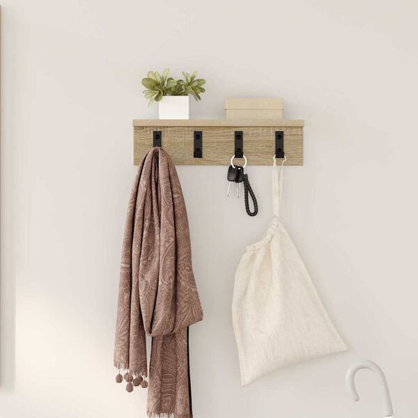 Porte-Manteau Mural Bois