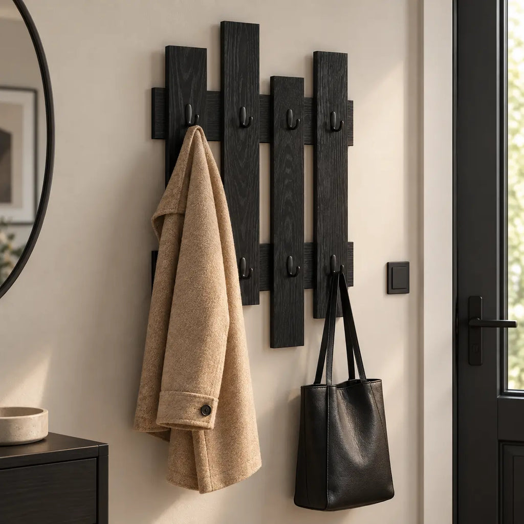 Porte-Manteau Mural Bois