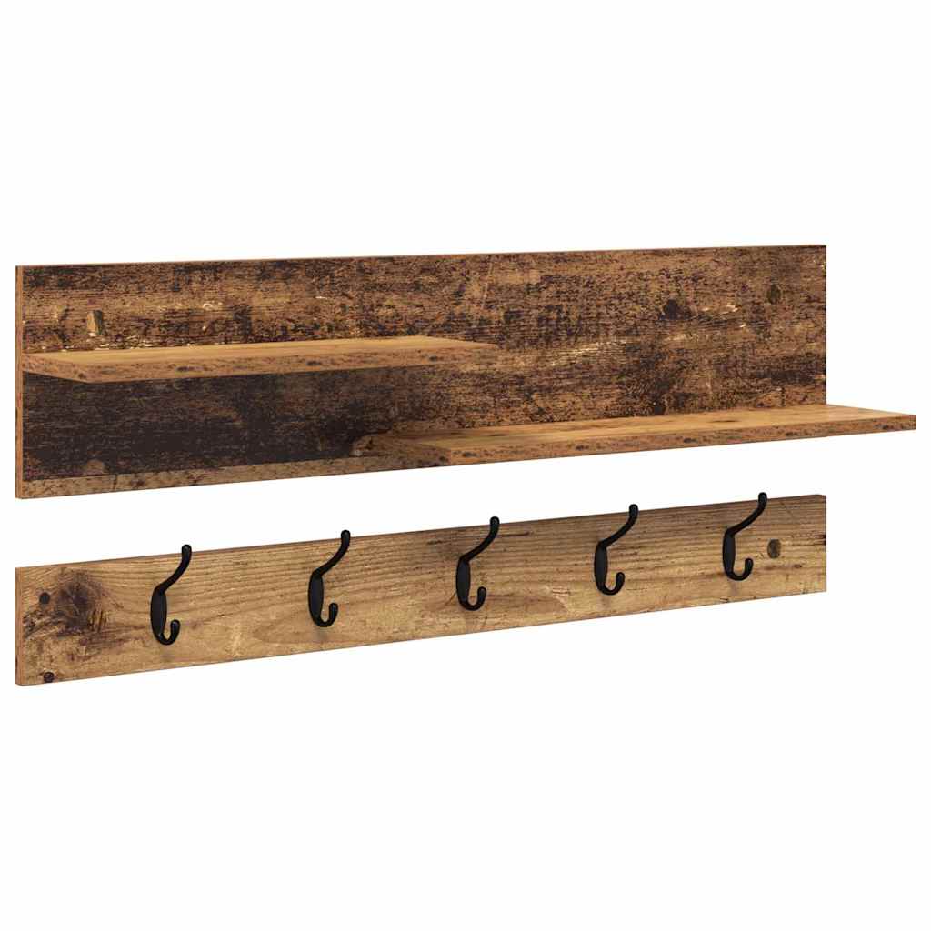 Porte-Manteau Mural Bois