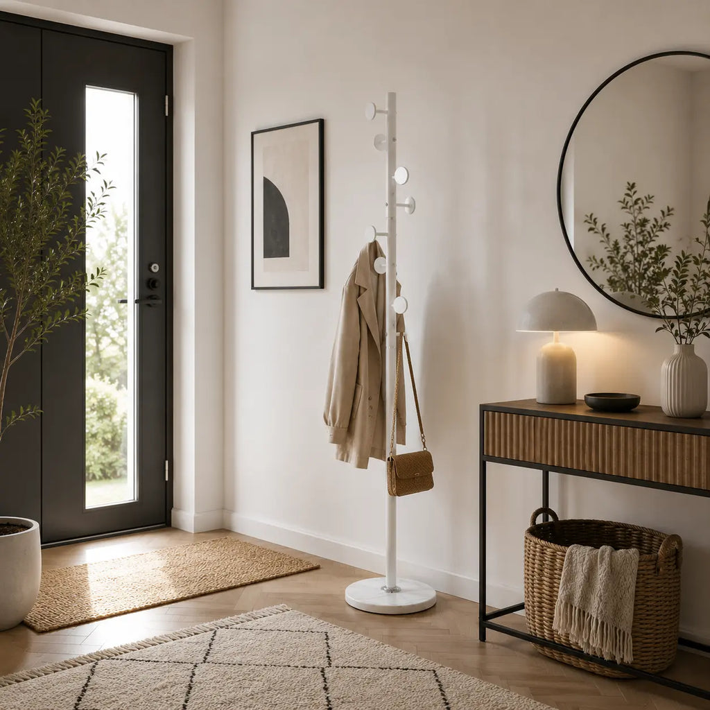 Porte-Manteau sur Pied Branche Champignon